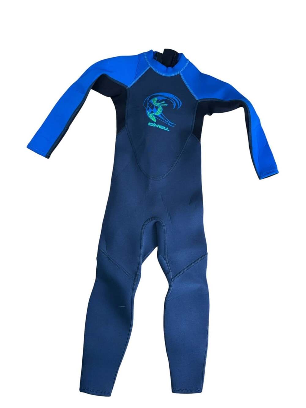 O'Neill Reactor-2 Wetsuit Size 4 Blue Black Full Body